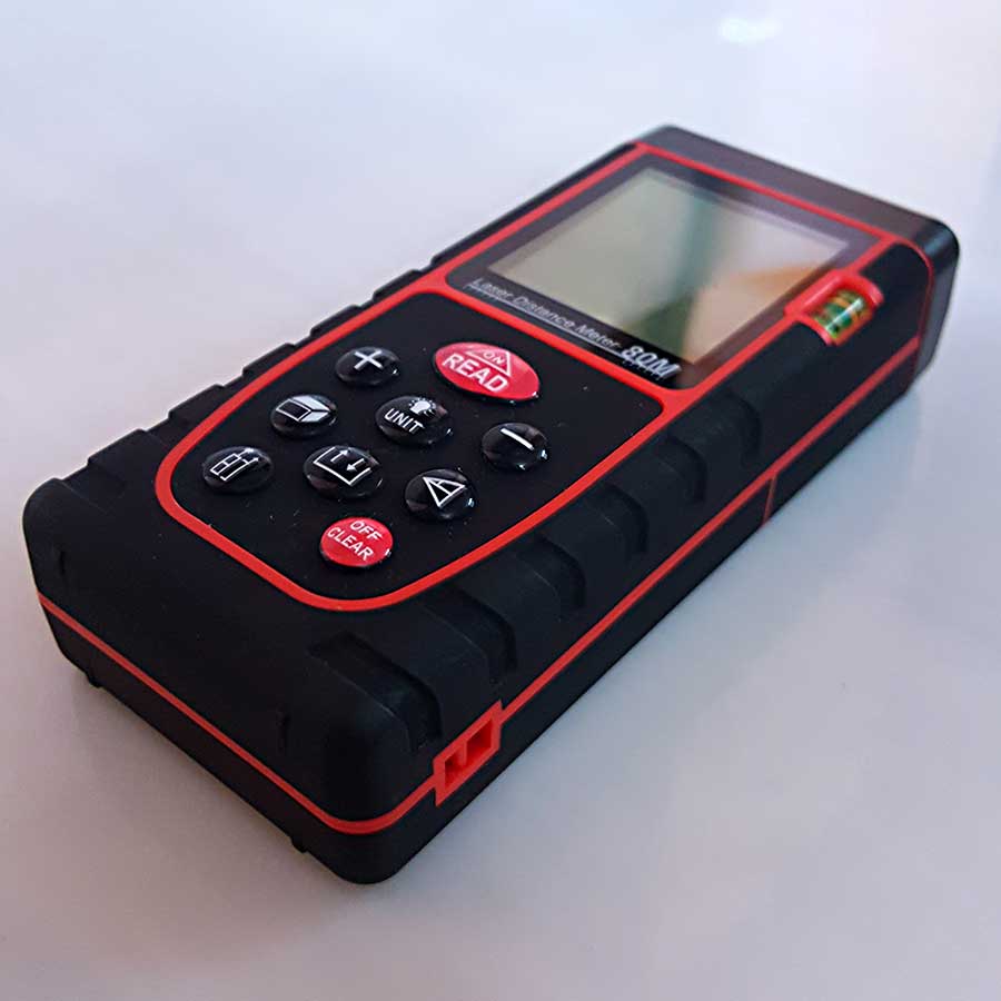 Telemetru laser, Zola, functii multiple, domeniu de masurare 0.03 - 40 m, IP-54 Telemetru laser, Zola, functii multiple, domeniu de masurare 0.03 - 40 m, IP-54
